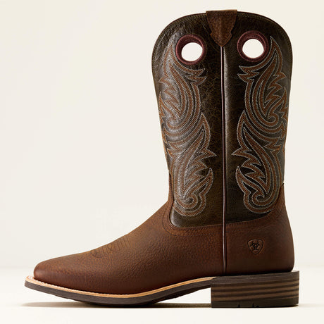 Ariat Men's Highland Toughstock Wide Square Toe Cowboy Boot