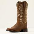 Ariat Women's Round Up Holly Wide Square Toe Western Boot