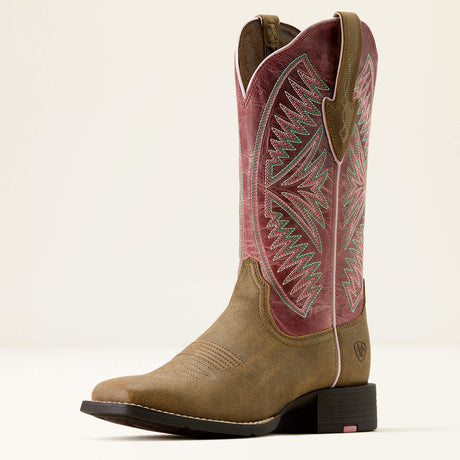 Ariat Women's Round Up Ruidoso Wide Square Toe Western Boot