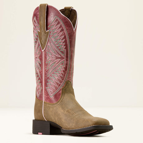 Ariat Women's Round Up Ruidoso Wide Square Toe Western Boot