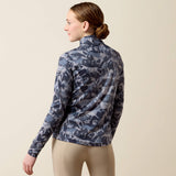 Ariat Youth LunaVeil 1/4 Zip Long Sleeve Baselayer - Polar Coincide Print