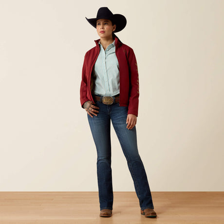 Ariat Women's Mid Rise Luisa Boot Cut Jeans