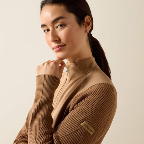 Ariat Women's Skadi Full Zip Tech Fleece Jacket - Tiger's Eye