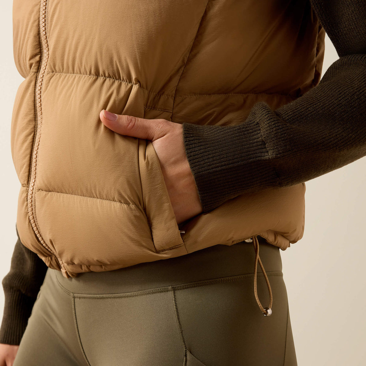 Ariat Women's UltraPuff Down Gilet - Tiger's Eye