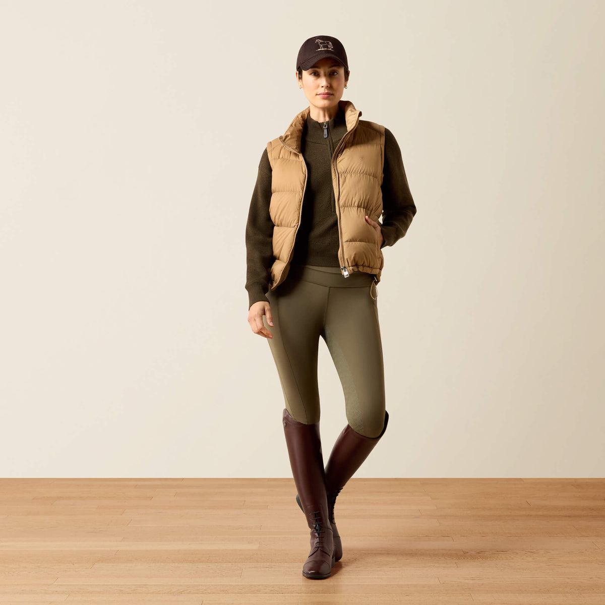 Ariat Women's UltraPuff Down Gilet - Tiger's Eye