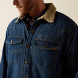 Ariat Men's Sherpa Lined Shirt Jacket