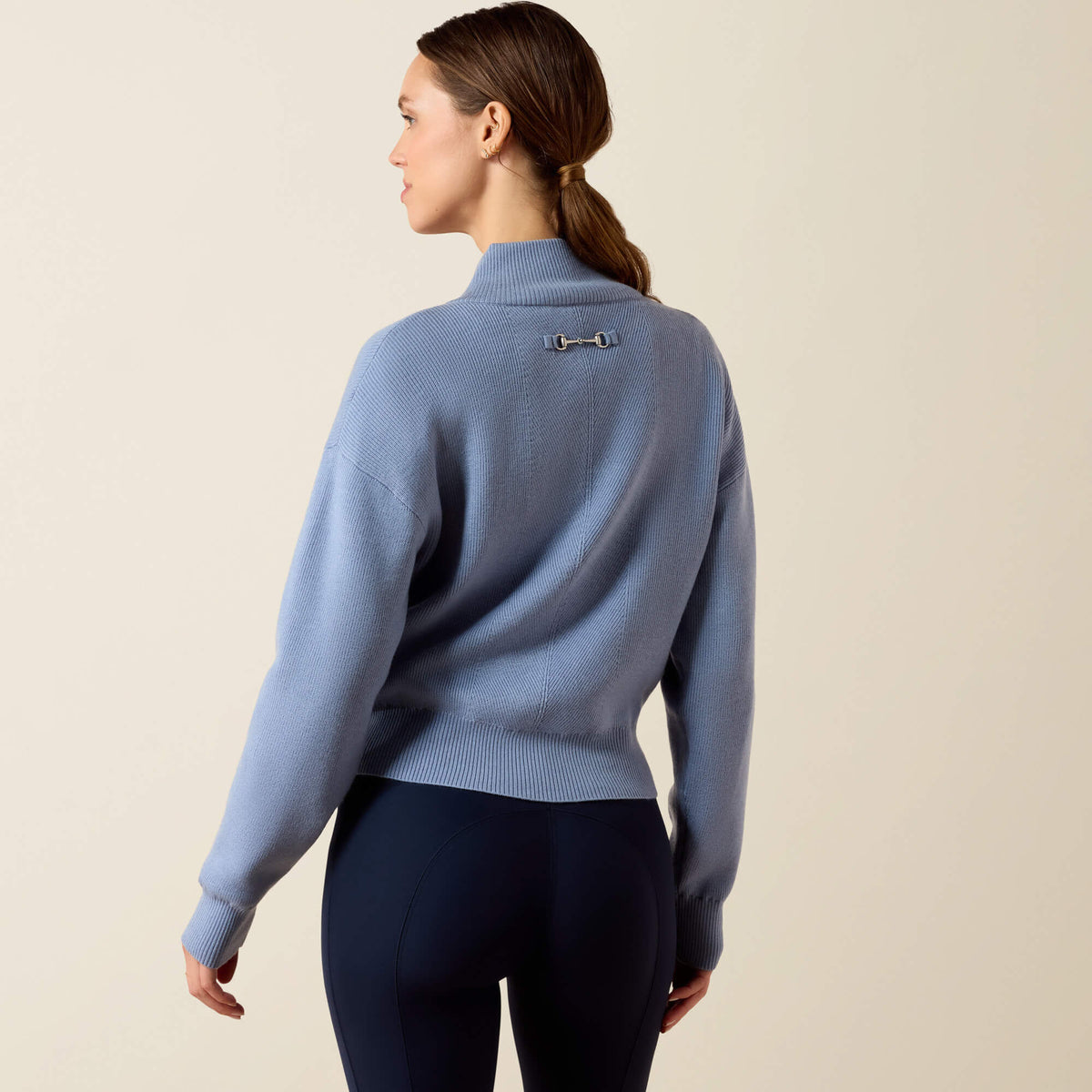 Ariat Women's Foxleigh 1/2 Zip Sweater - Rainwashed