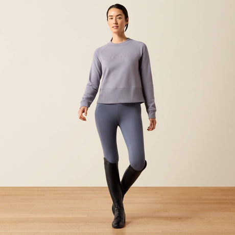 Ariat Women's Martine Sweatshirt - Quicksilver