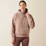 Ariat Women's Orinda 1/2 Zip Sherpa Fleece Hoodie - Sphinx