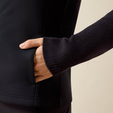 Ariat Women's Skadi Full Zip Tech Fleece Jacket - Show Navy