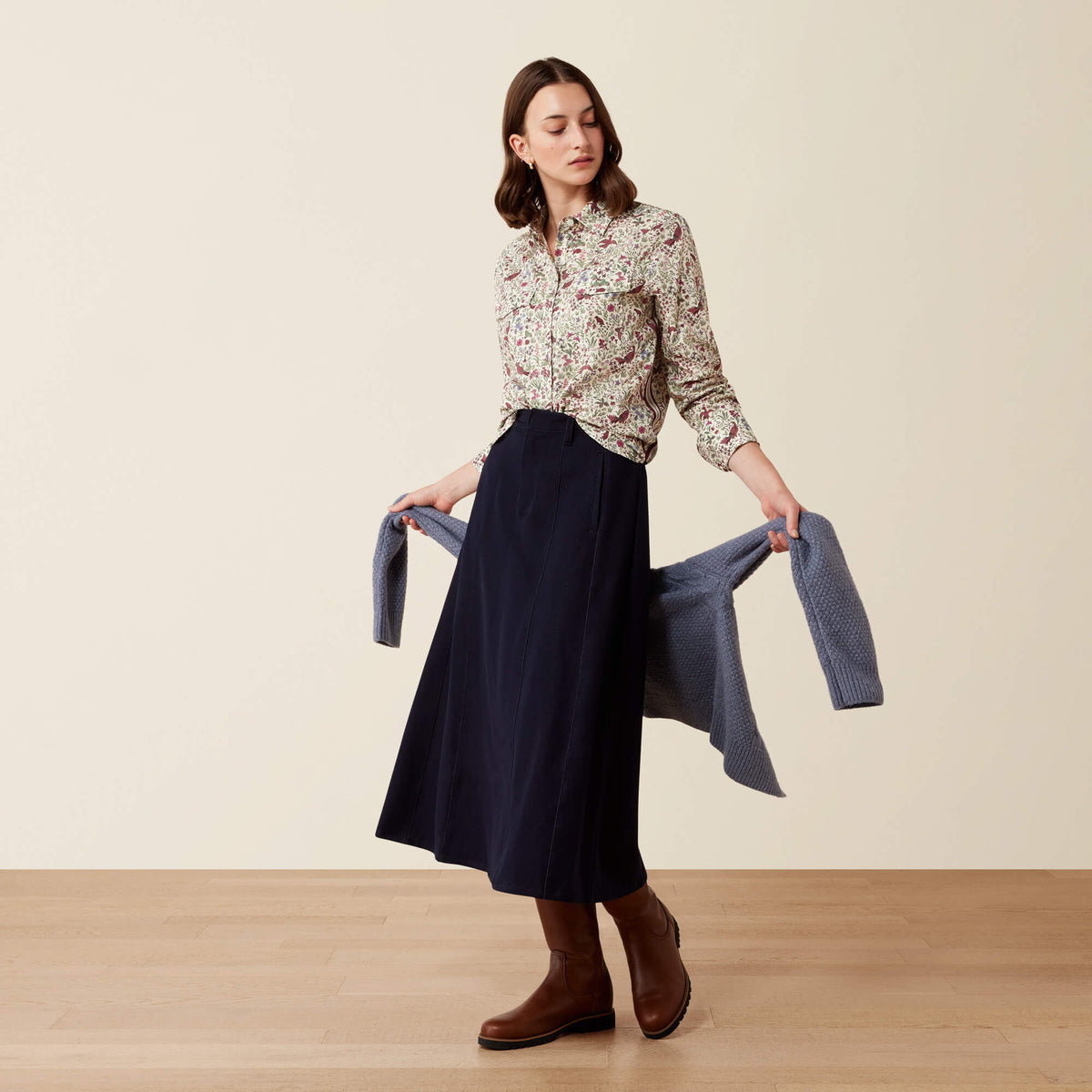 Ariat Women's Wolseley Shirt - Bird Print