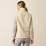 Ariat Women's Laviolette Full Zip Gilet - Almond Milk