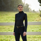 Ariat Women's Avail 1/2 Zip Long Sleeve Baselayer - Black