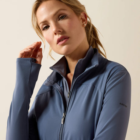 Ariat Women's SolVeil Full Zip - Grisaille