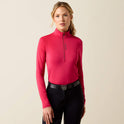 Ariat Women's Lunaveil 1/2 Zip Baselayer - Granita