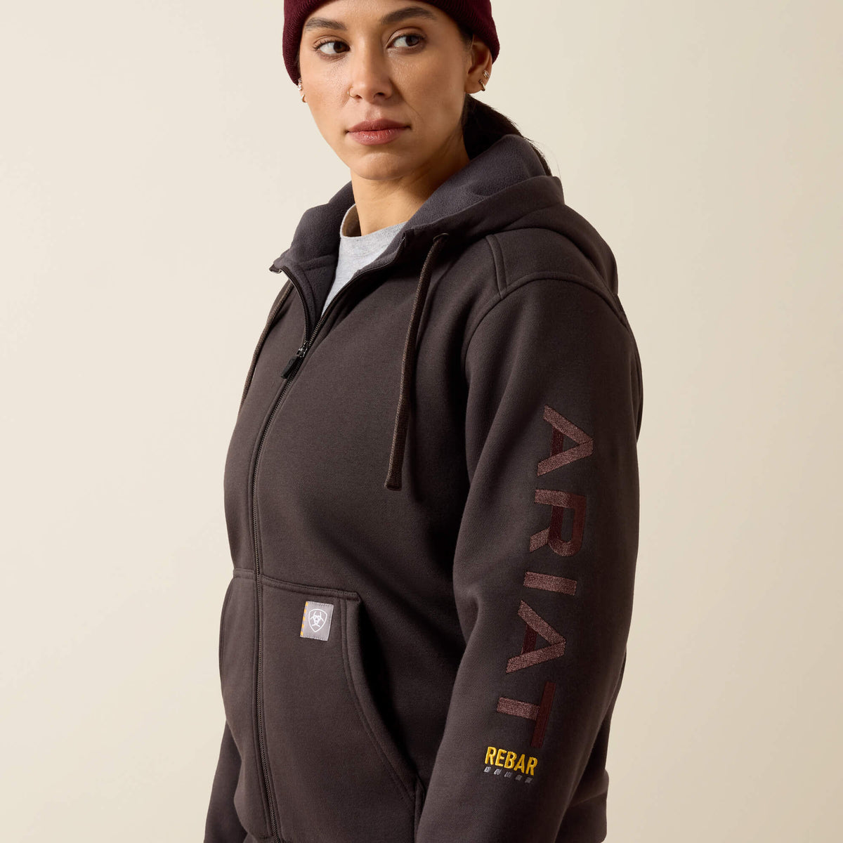 Ariat Women's Rebar All-Weather Full Zip Hoodie