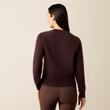 Ariat Women's Martine Sweatshirt - Chocolate Plum