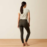 Ariat Women's Tri Factor Frost 2.0 Full Seat Breeches - Earth