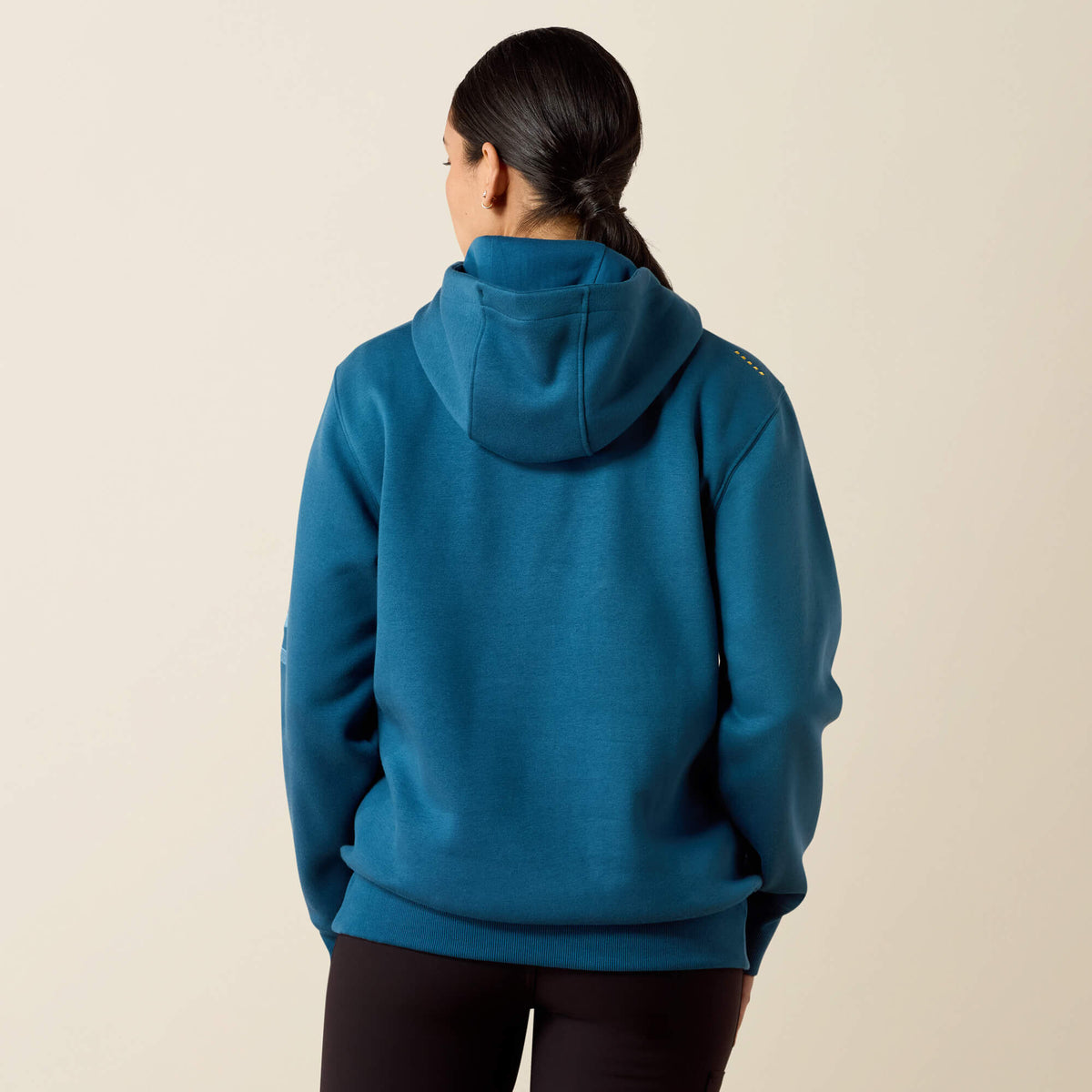 Ariat Women's Rebar Workman Graphic Hoodie - Deep Dive/Storm Blue