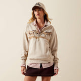 Ariat Women's Running Wild 1/2 Zip Sweatshirt