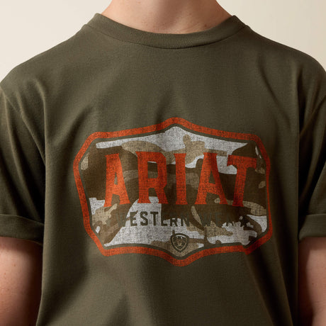 Ariat Kids' Ariat Wild Creek Camo T-Shirt