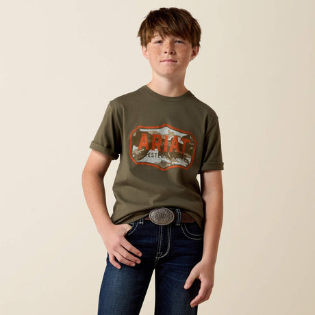 Ariat Kids' Ariat Wild Creek Camo T-Shirt