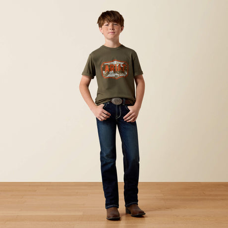 Ariat Kids' Ariat Wild Creek Camo T-Shirt