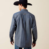 Ariat Men's Team Logo Twill Fitted Shirt