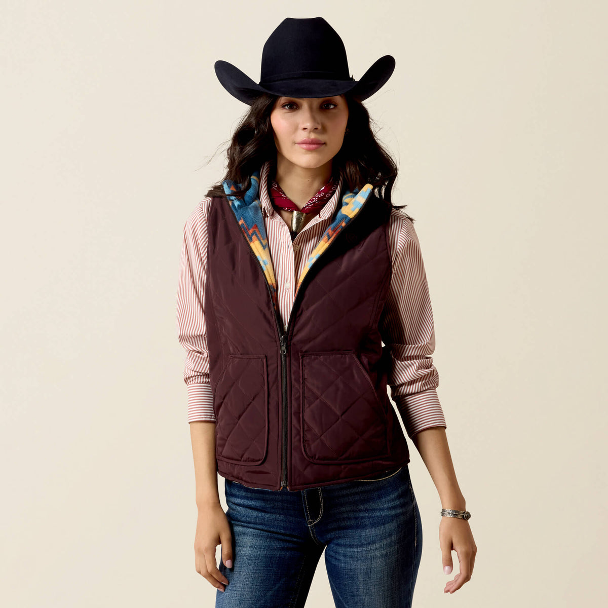 Ariat Women's Dilon 2.0 Reversible Insulated Vest