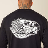 Ariat Men's Rebar Cotton Strong Eagle Skull Long Sleeve T-Shirt
