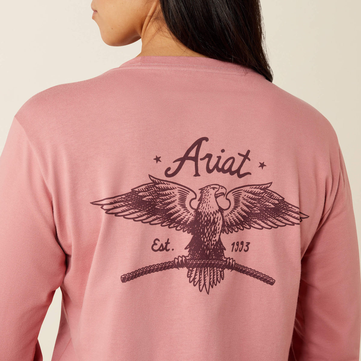 Ariat Women's Rebar Cotton Strong Flying Eagle Long Sleeve T-Shirt
