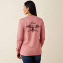 Ariat Women's Rebar Cotton Strong Flying Eagle Long Sleeve T-Shirt