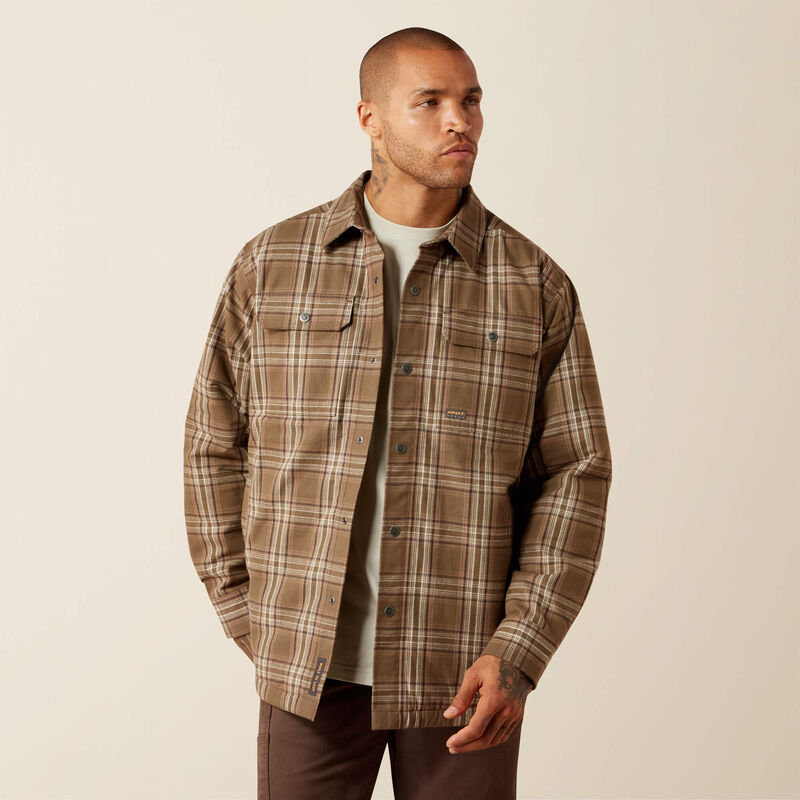 Ariat Men's Rebar Flannel Insulated Shirt Jacket