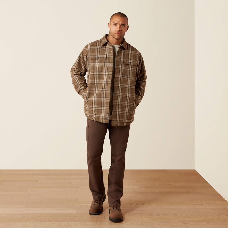 Ariat Men's Rebar Flannel Insulated Shirt Jacket