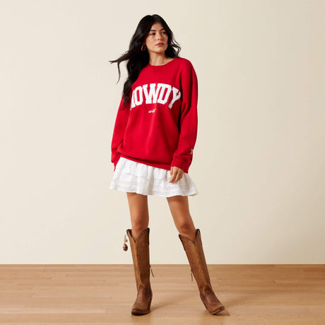 Ariat Women's Collegiate Oversize Sweatshirt