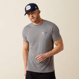 Ariat Men's Ariat USA Pat Badge T-Shirt