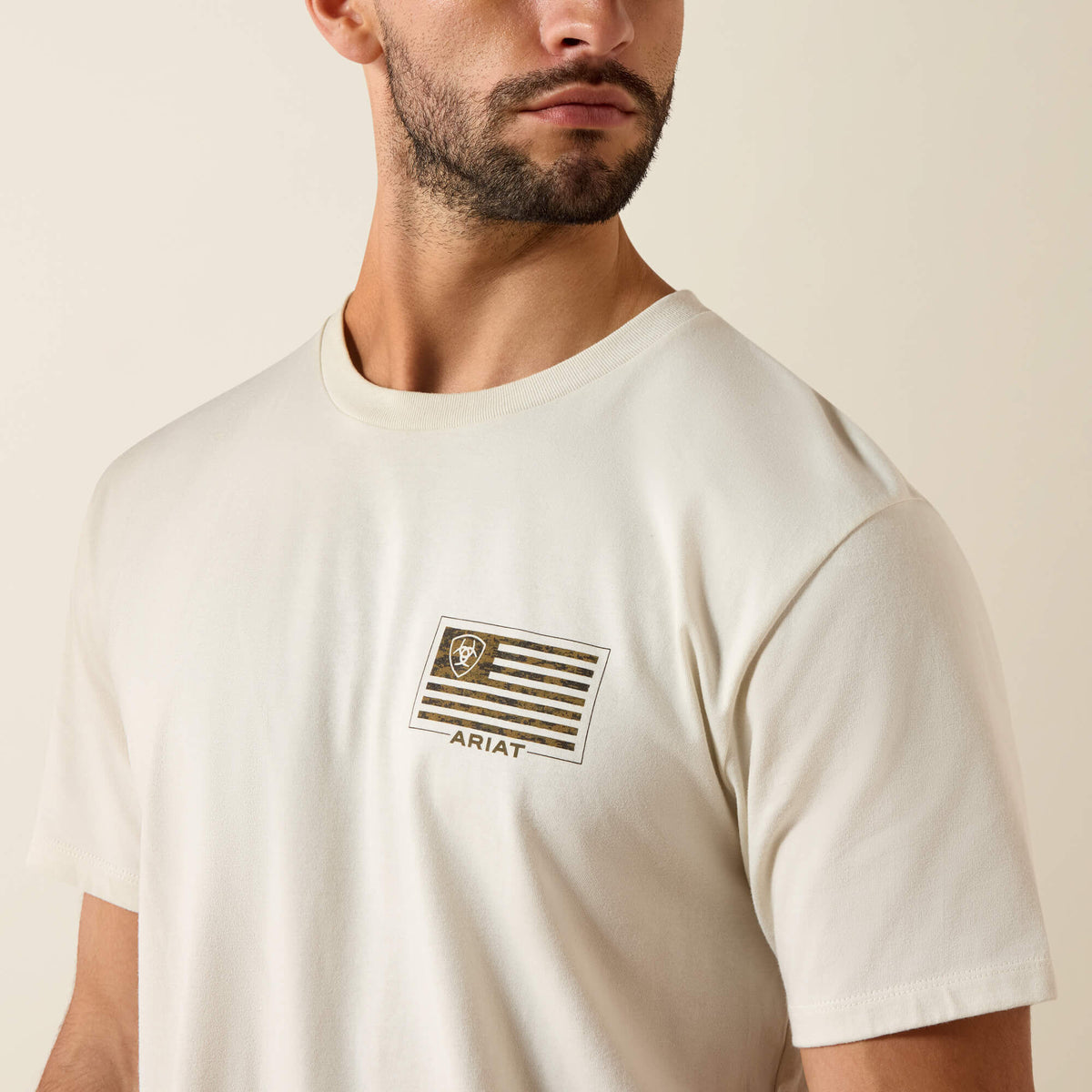 Ariat Men's Ariat Buckle Flag Patriot T-Shirt