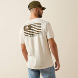 Ariat Men's Ariat Buckle Flag Patriot T-Shirt