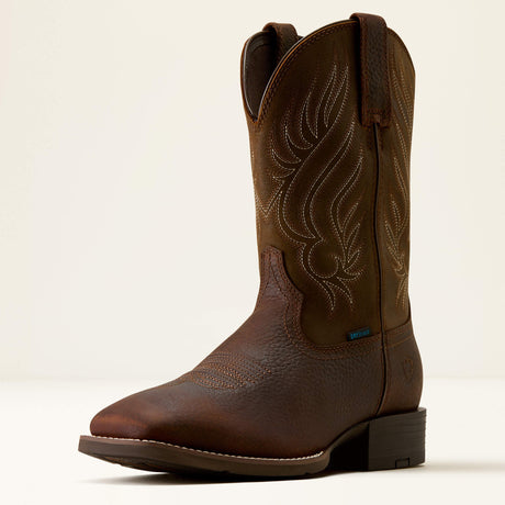 Ariat Men's Sport Riggs Waterproof Wide Square Toe Cowboy Boot