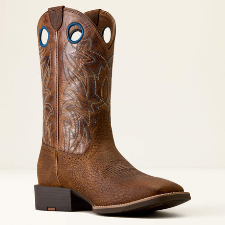 Ariat Men's Sport Sidebet Wide Square Toe Cowboy Boot