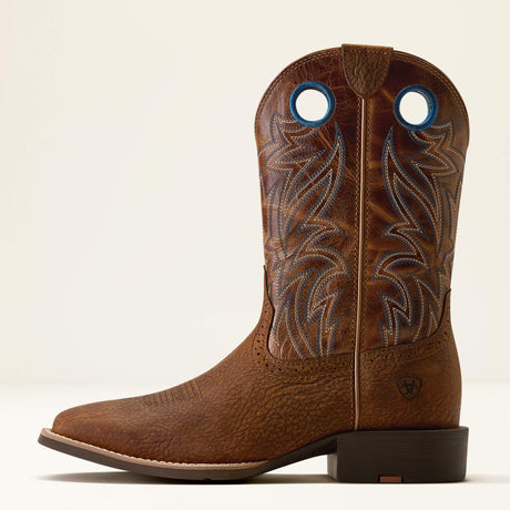 Ariat Men's Sport Sidebet Wide Square Toe Cowboy Boot