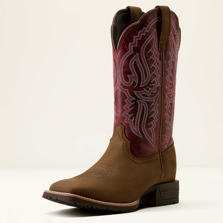 Ariat Women's Hybrid Ranchwork Western Boot