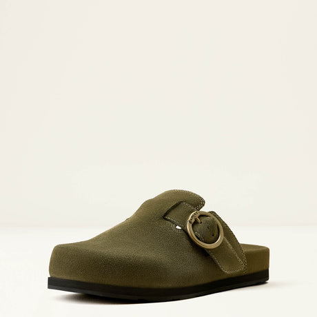 Ariat Women's Country Mule - Olive Suede