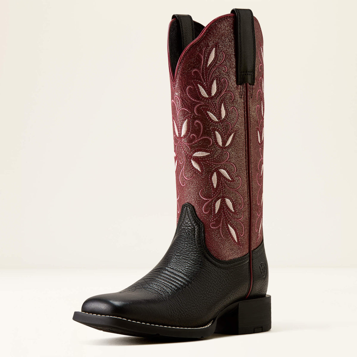 Ariat Women's Round Up Holly Wide Square Toe Western Boot