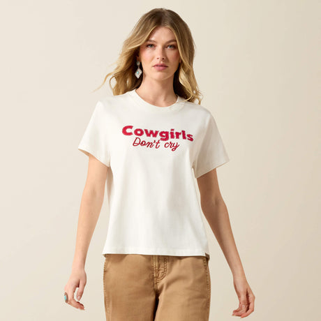 Ariat Women's Cowgirls Don't Cry T-Shirt