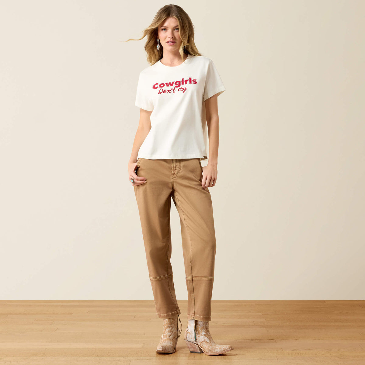 Ariat Women's Cowgirls Don't Cry T-Shirt