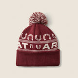 Ariat Women's Apres Ski Beanie - Burgundy