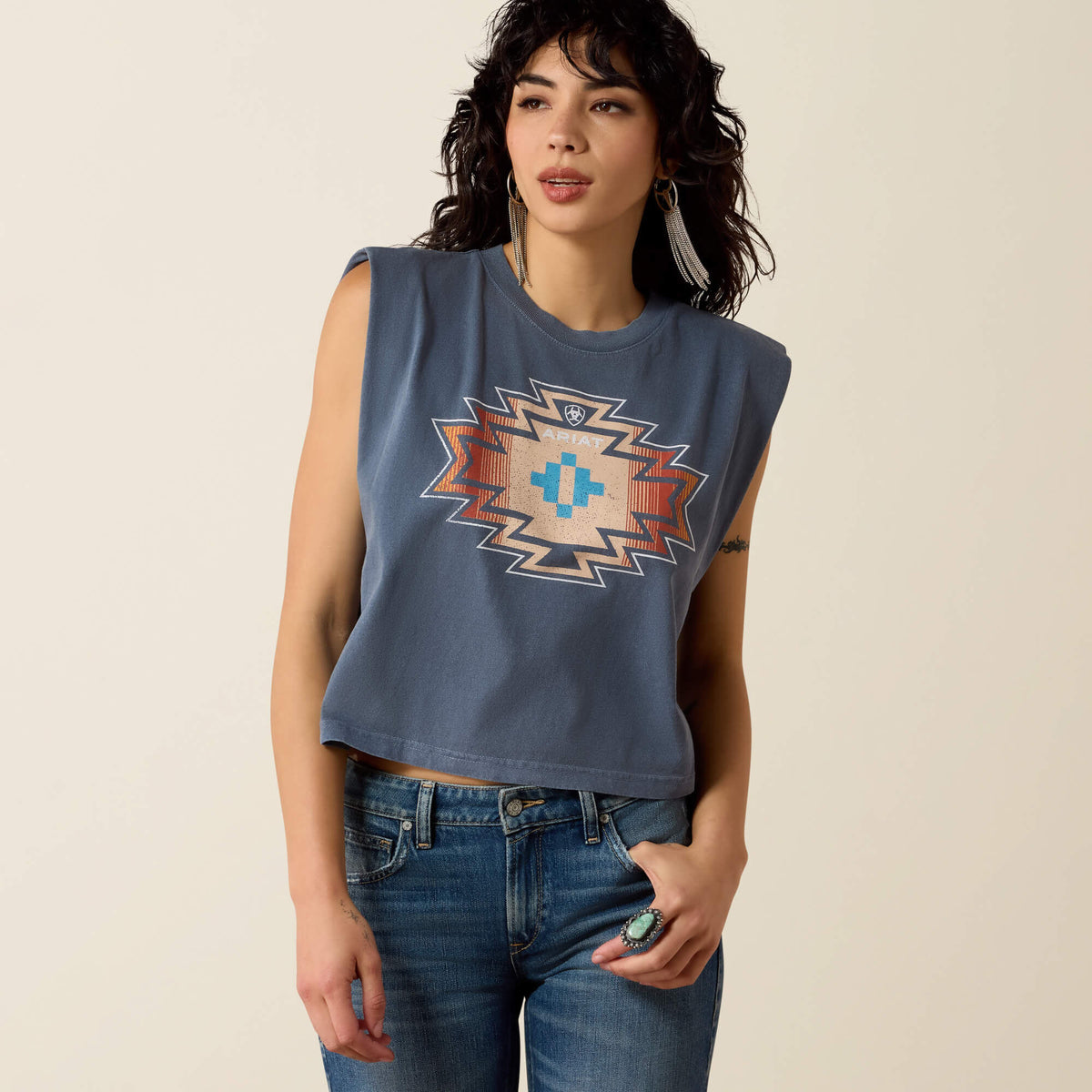 Ariat Women's Ariat Lakeside Geo T-Shirt