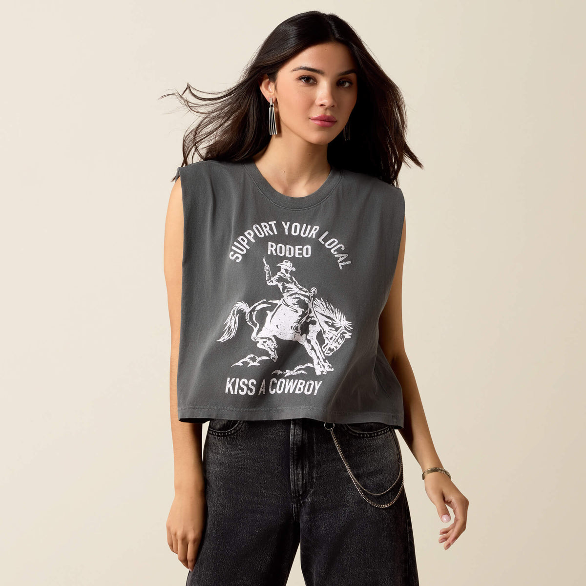 Ariat Women's Ariat Kiss a Cowboy T-Shirt
