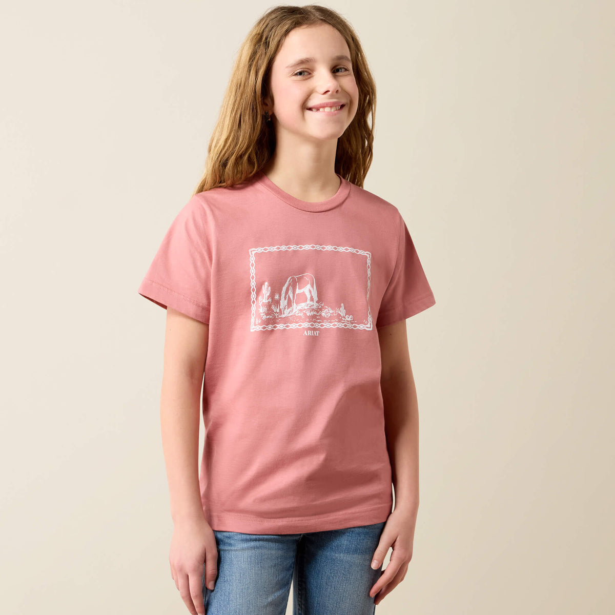 Ariat Kids' Ariat Horse Frame T-Shirt